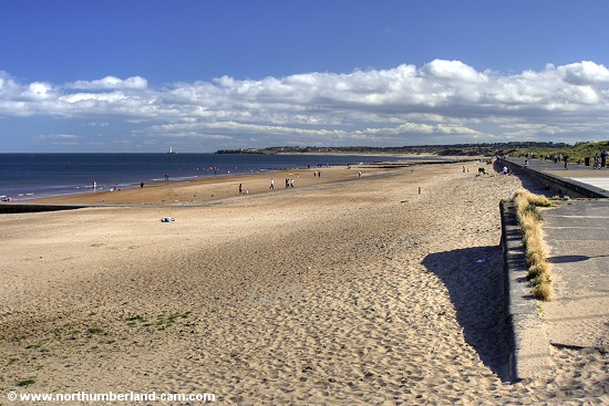 Blyth South Beach in summer.